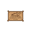 ⚡️ Custom Laser Engraved Wooden Magnets (10 Pieces)