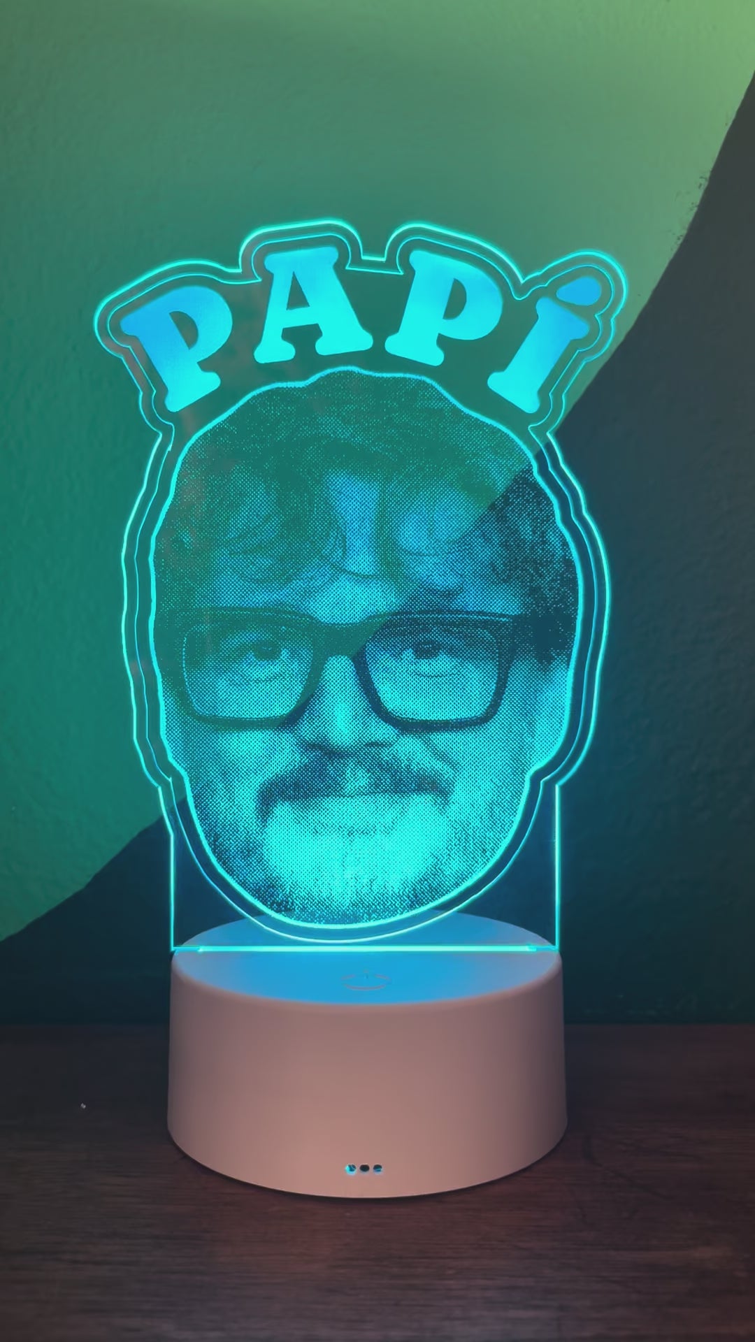 ❤️‍🔥 "PAPÍ" Collection LED Lamp